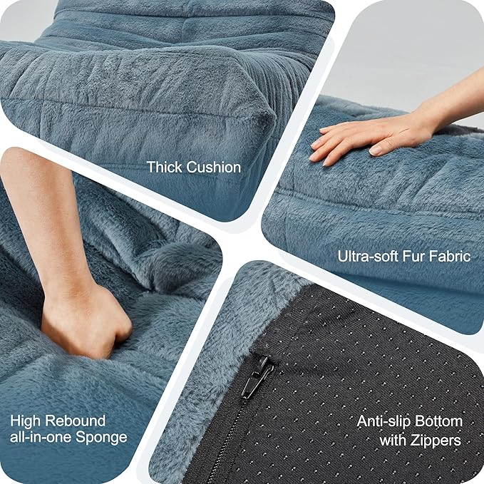 Bean Bag Chairs for Adults Giant Bean Bag Chair Memory Foam BeanBag Chair Bean - Image 7