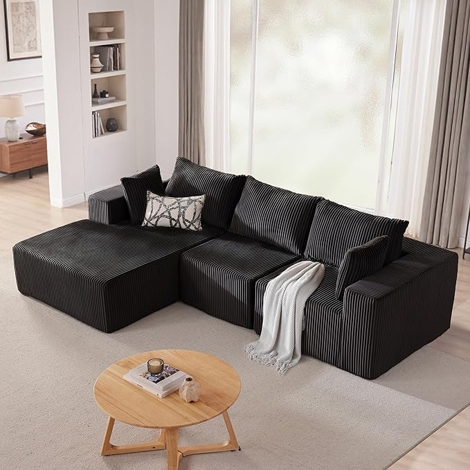 108” Modular Sectional Sofa, Cloud Sectional Couch - Image 2