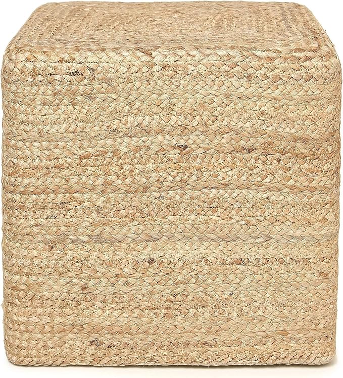 REDEARTH · Cube Pouf Foot Stool Ottoman - Image 9