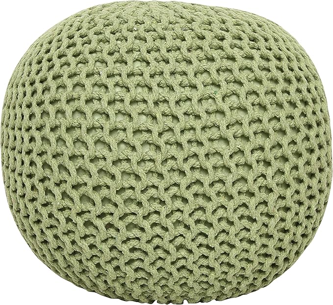 REDEARTH · Round Pouf Foot Stool Ottoman by REDEARTH