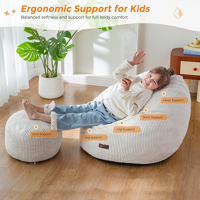 MAXYOYO Kids Bean Bag Chair - Image 5