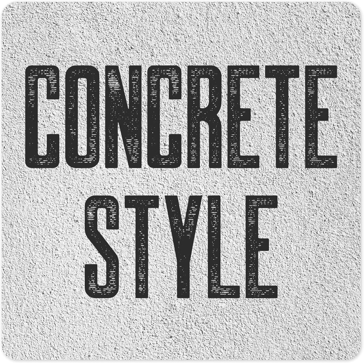 Custom Sign, Custom Street Sign, 11 Font Colors, 13 Font Styles, 4 Hole Options, 22 Sizes, 18x18 Inches, Rust Free DiBound, Fade Resistant, Made in USA by My Sign Center (Concrete)