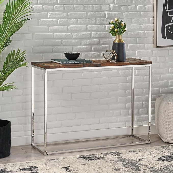 AMNOOL Eco-Friendly Handcrafted Console Table by Unknown