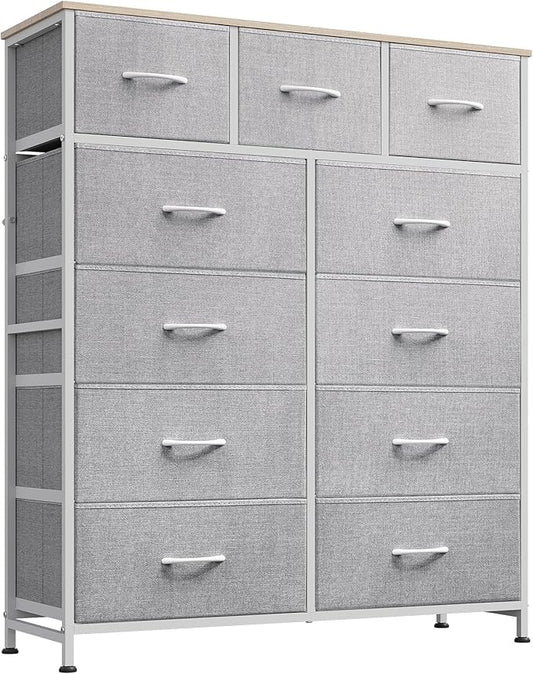 WLIVE Tall Dresser for Bedroom, Fabric Dressers Storage Tower, Dresser & Chest by WLIVE