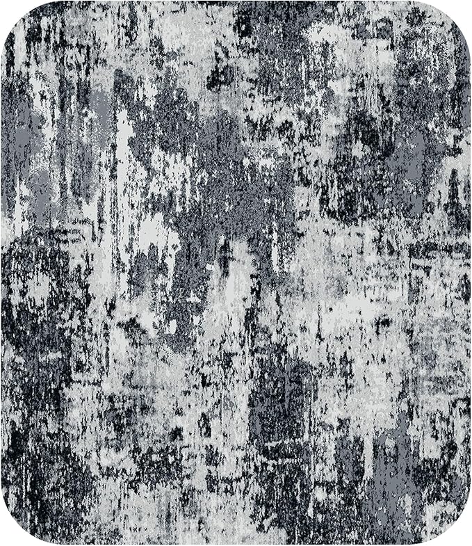 RELEANY Washable Area Rugs 4ft Non-Slip Modern Abstract Soft - Image 8