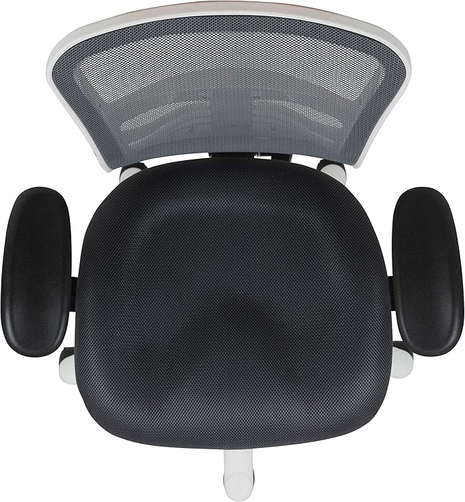 Flash Furniture Nicholas Mid-Back Swivel Office and Gaming Chair, Ergonomic - Image 8