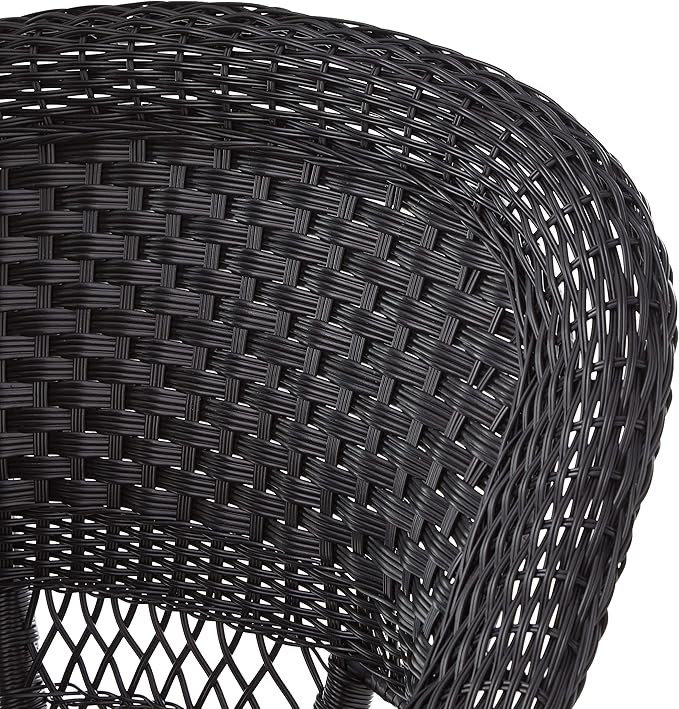 Jeco 3 Piece Rocker Wicker Chair Set - Image 6