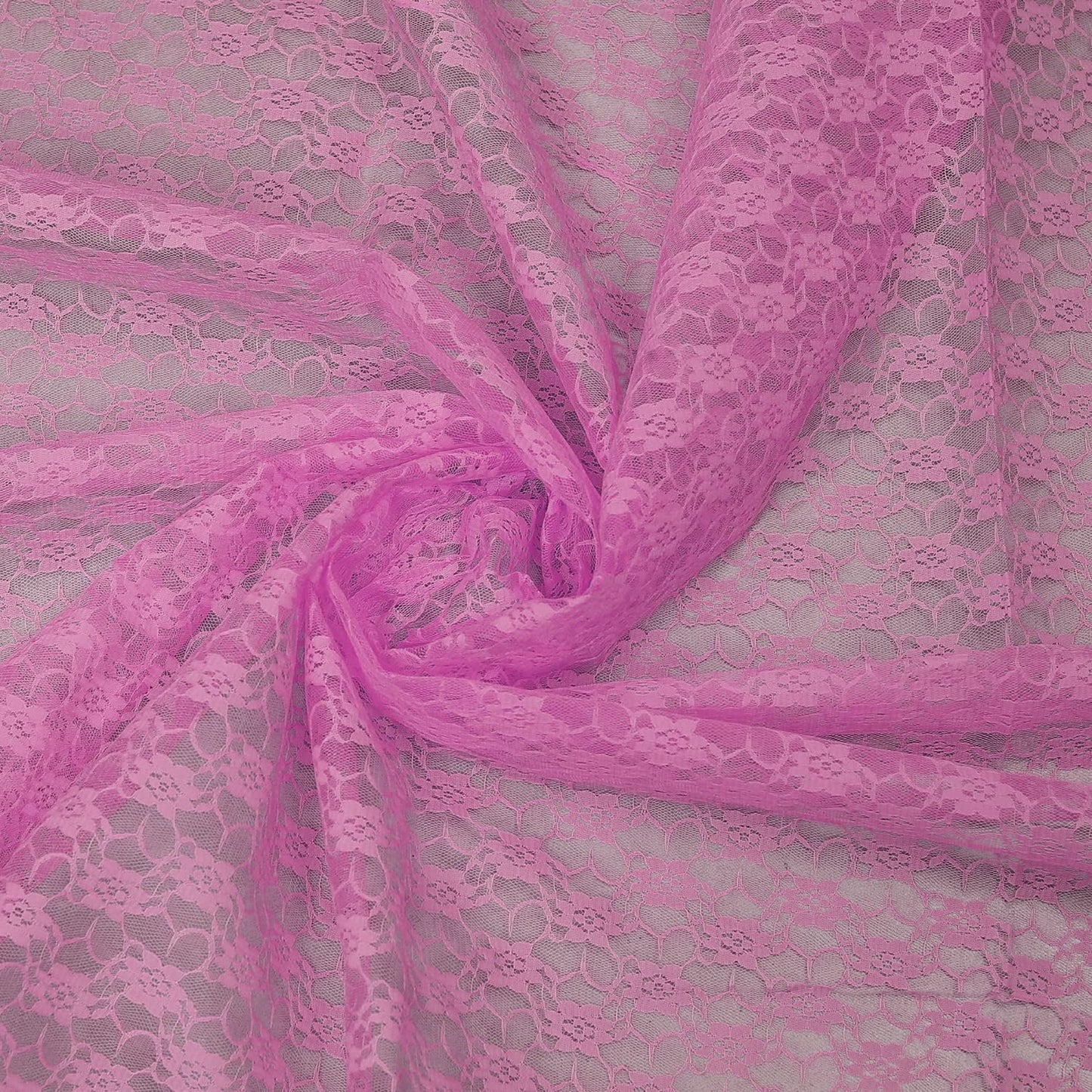 MDS Pack of 15 Wedding 12 x 108 inches Lace Table Runner for Wedding, Decorations for Birthday Parties, Banquets, Graduations, Engagements, and Runners fit Rectangle, Round Table- Dusty Pink