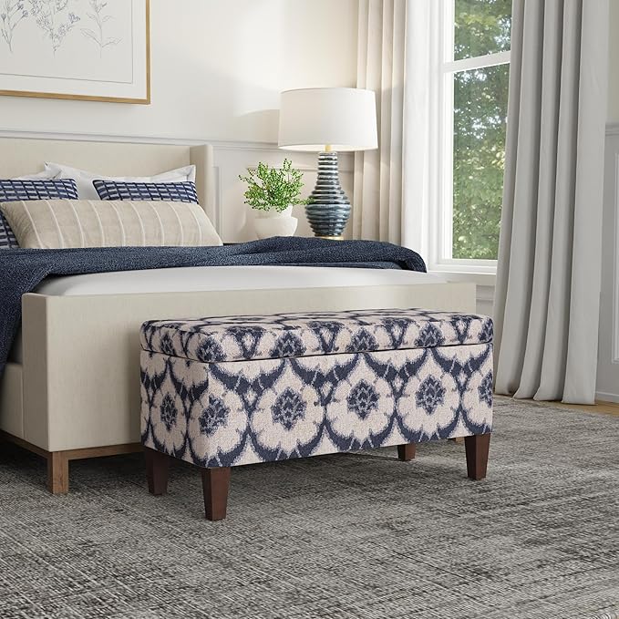 HomePop Large Decorative Storage Bench - Image 2