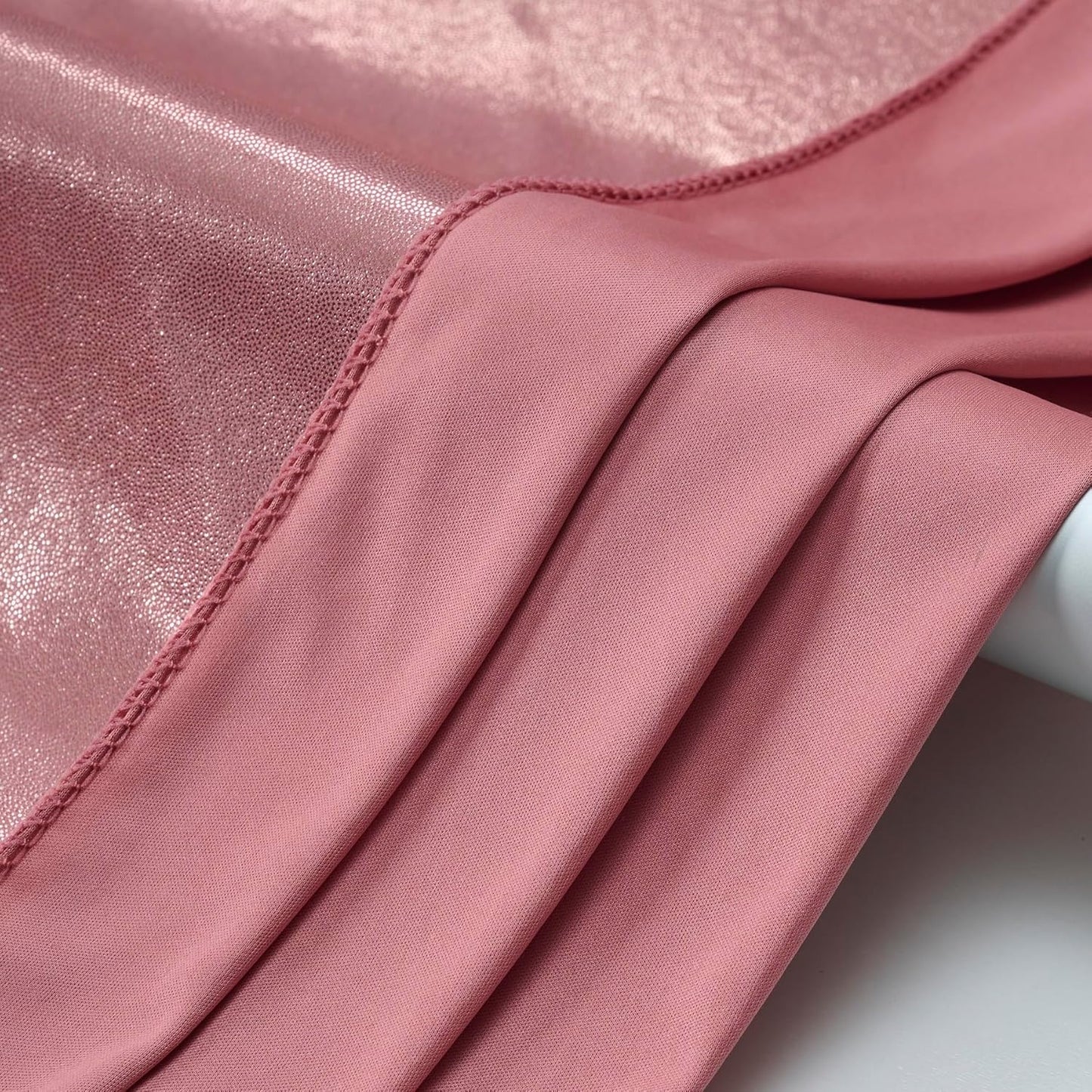 10x10ft Thick Rose Gold Glitter Backdrop Curtain Panels for Parties, Wrinkle Free Sequin Sparking Photo Backdrop Drapes, 2 Panels 5x10ft Shimmer Back Drop Cloth for Wedding Birthday Photography