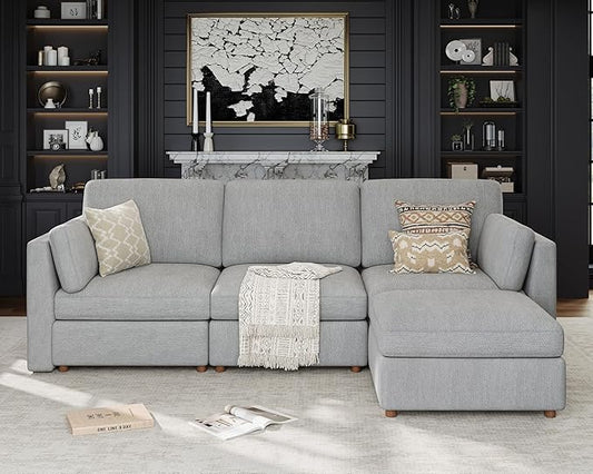 116'' Oversized Modular Sectional Sofa by Kalafini