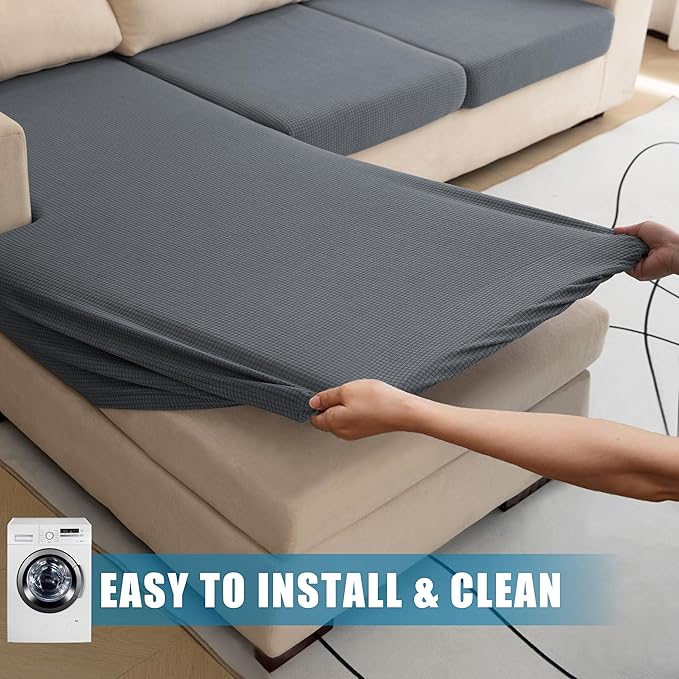 Water Repellent L Shaped Couch Covers - Image 6