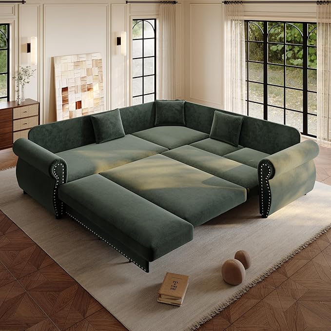 88.2" Sectional Sleeper Sofa - Image 2