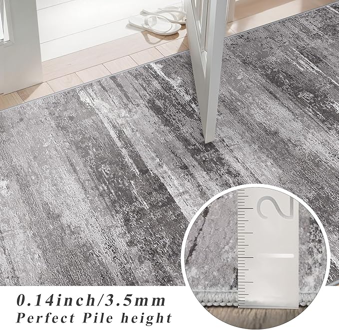 Hallway Runner Rug 2x8 Washable: Kitchen Entryway Carpet - Image 7