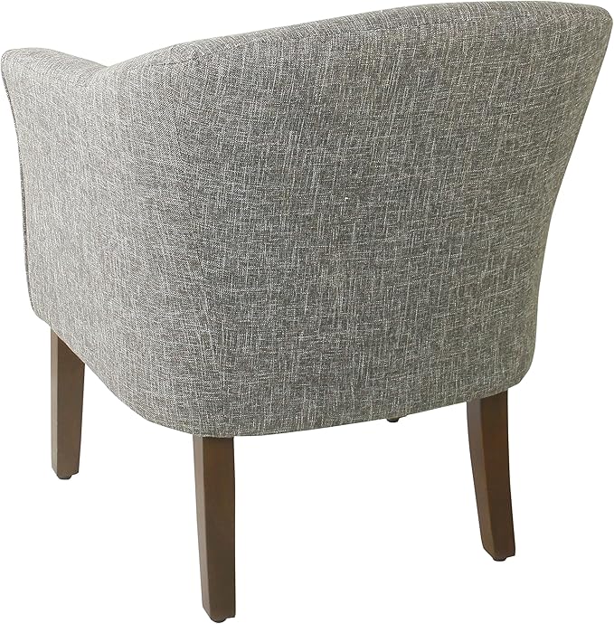 HomePop Modern Barrel Accent Chair - Image 7