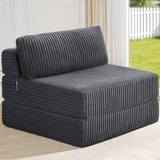 Convertible 4-in-1 Folding Sofa Bed Boneless Sleeper Chair Couch Foldable by Unknown