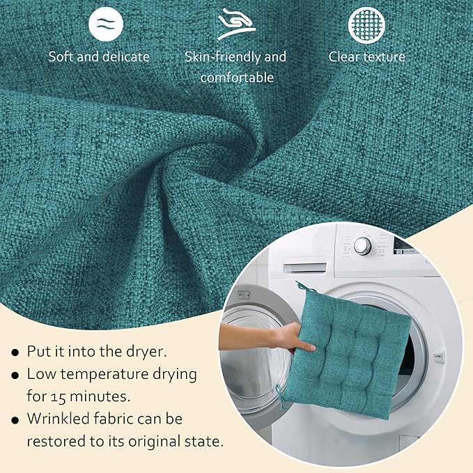 ELFJOY Rocking Chair Cushion Large Rocking Chair Pads - Image 4