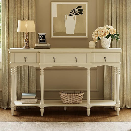 Traditional Retro Console Table by Virubi