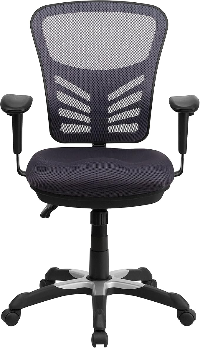 Flash Furniture Nicholas Mid-Back Swivel Office and Gaming Chair, Ergonomic - Image 7