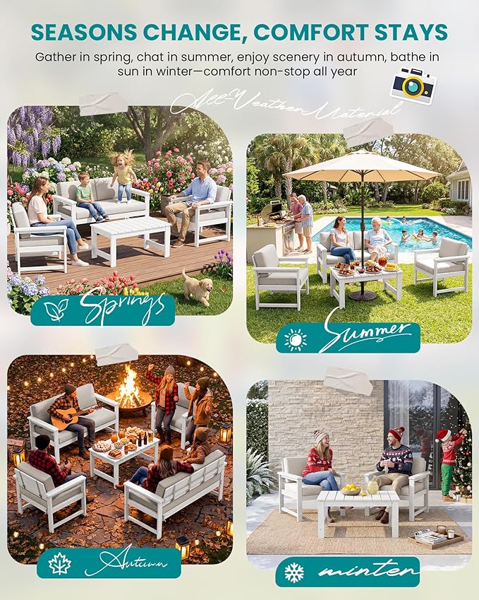 SERWALL HDPE Outdoor Loveseat - Image 7