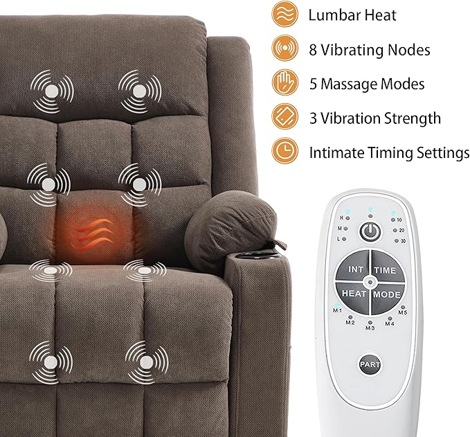 Power Lift Chair Recliners for Elderly - Image 4