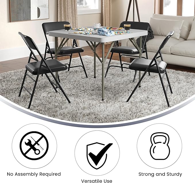 Flash Furniture HERCULES Series Metal Folding Chairs - Image 4