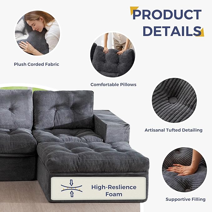 MAXYOYO Modular Sectional Sofa - Image 6