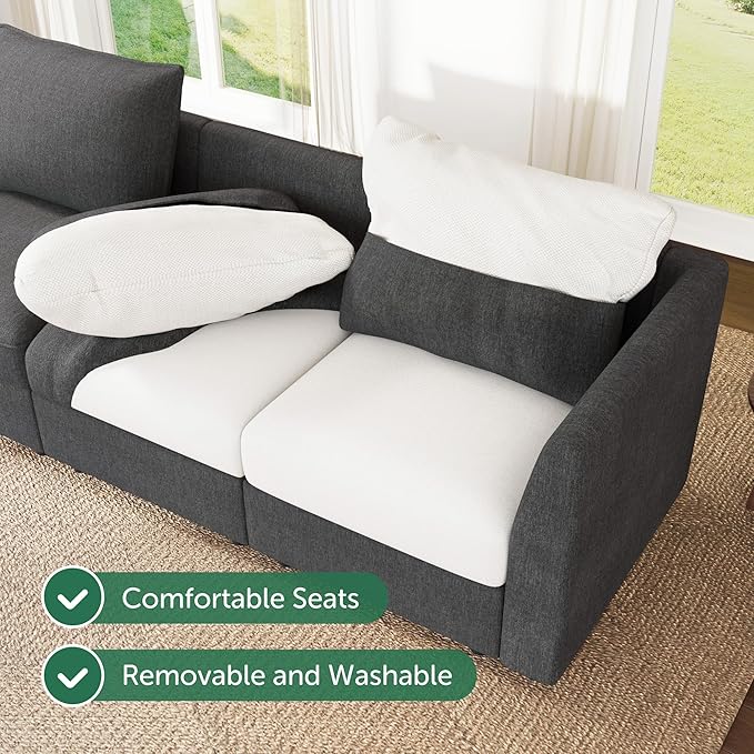 HONBAY Modular Sofa Sectional Sleeper Couch - Image 6