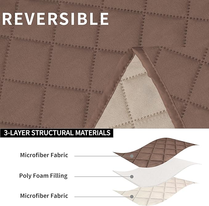 Easy-Going Recliner Sofa Cover, Reversible Couch Cover - Image 5