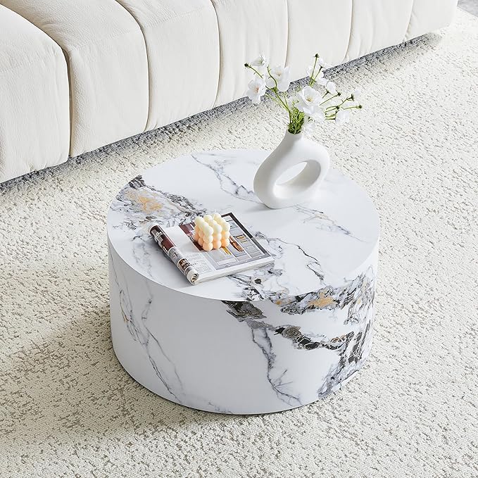 23.6'' Modern Round Coffee Table by KTRolster