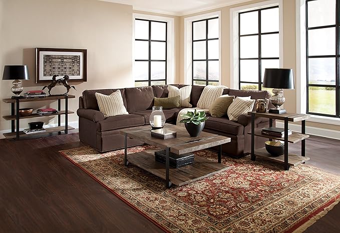 Alaterre Furniture Modesto 48-Inch Reclaimed Wood Coffee Table, Rustic Natural - Image 4