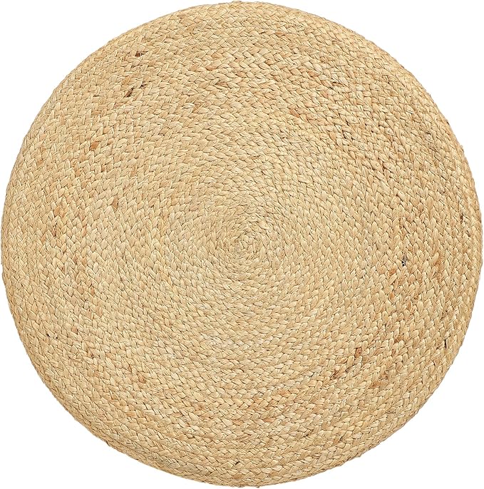 · REDEARTH · Cylindrical Pouf Foot Stool Ottoman - Image 5