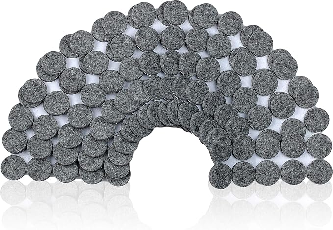 Smart Surface 8627 Heavy Duty Self Adhesive Furniture Felt Pads 1-Inch Round - Image 3