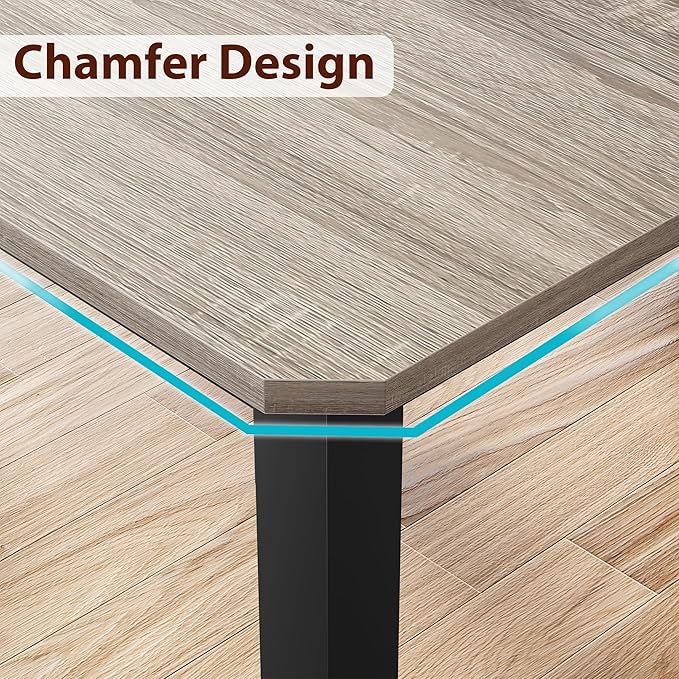 GarveeHome Industrial Dining Table - Image 6