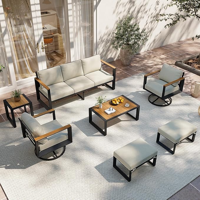 Aluminum Patio Furniture Set by Suvivityse
