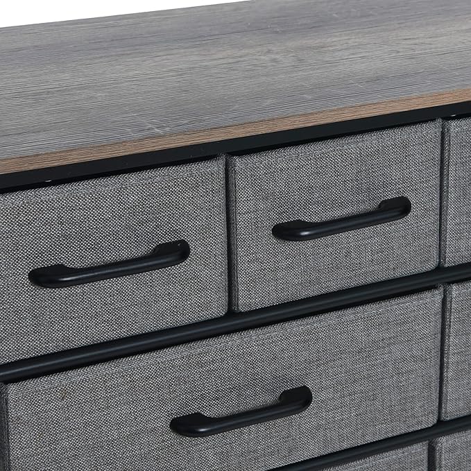 Household Essentials Ashwood Iron Sideboard - Image 6