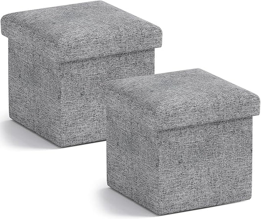 Ornavo Home Small Storage Ottoman, by OrnavoHome