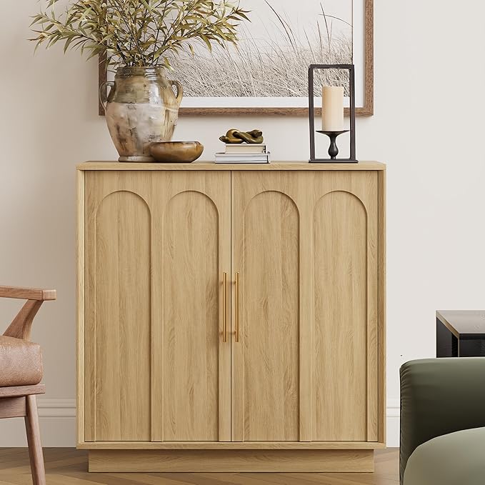 FORTUNETEC Sideboard Buffet Cabinet - Image 9