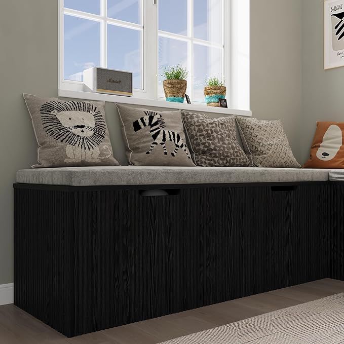 Bobve L-Shape Storage Bench - Image 8