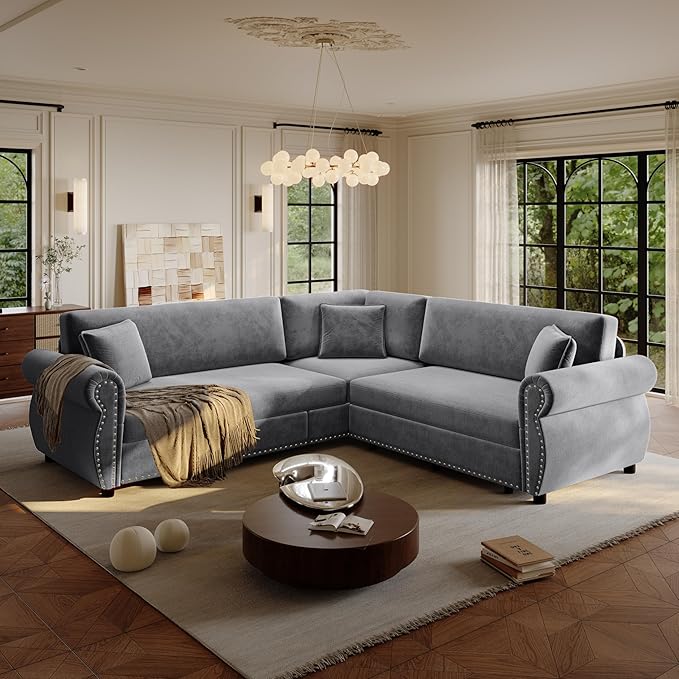 88.2" Sectional Sleeper Sofa - Image 9