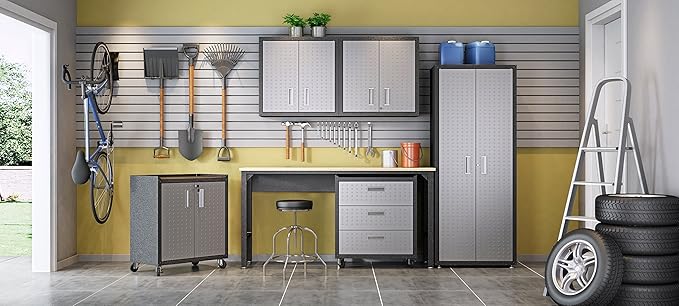 Manhattan Comfort Fortress Collection Convenient Durable Mobile Garage Chest - Image 9