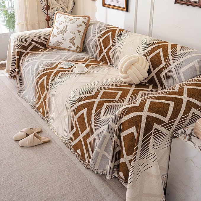 VClife Boho Couch Cover, Non Slip Sofa Cover - Image 4