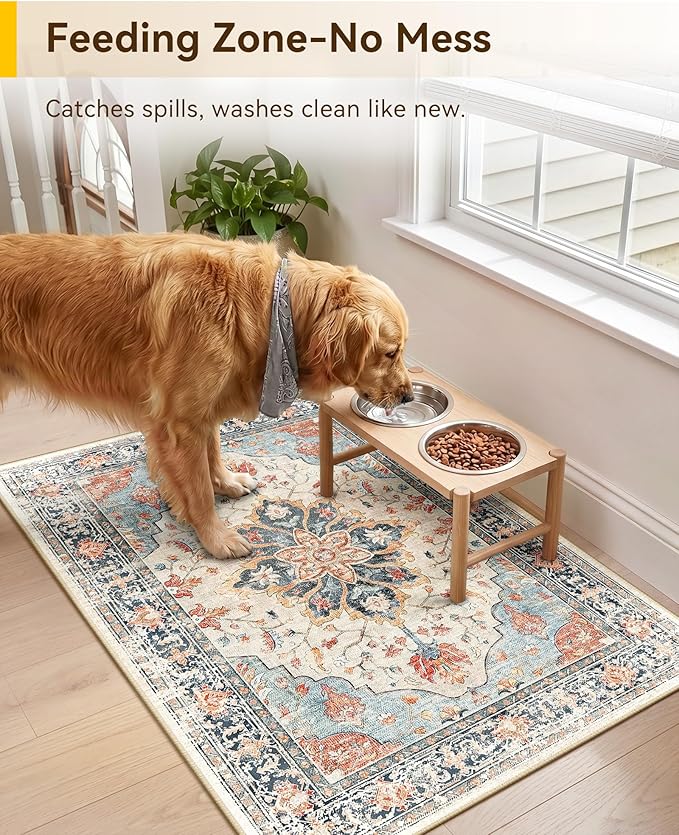 RELEANY Area Rugs 2'x3' Kitchen Rugs Entry Rug Small Rugs - Image 2