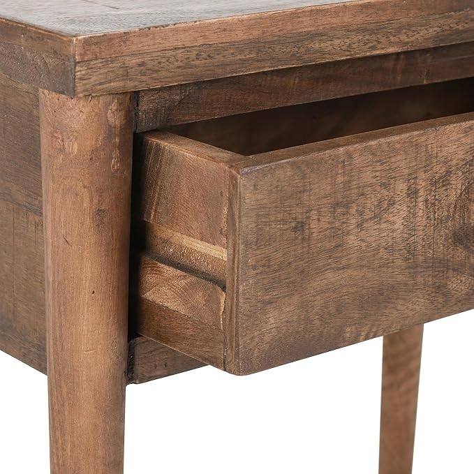 Kosas Home Ciaria Transitional Mango Wood End Table in Medium Brown - Image 5