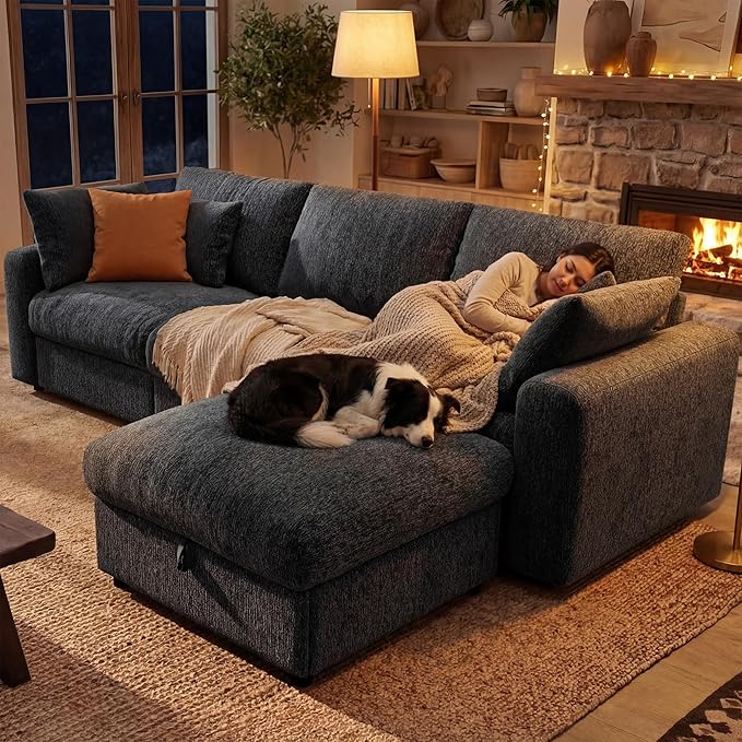 Ihanherry Cloud Sectional Couches - Image 7