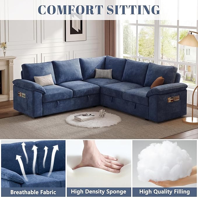 85 Inch Modular Sectional Sofa - Image 5