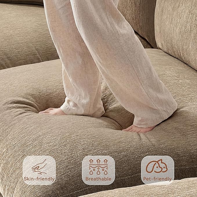 Ihanherry Cloud Sectional Couches - Image 6