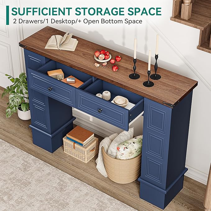 YITAHOME Farmhouse Console Table - Image 3