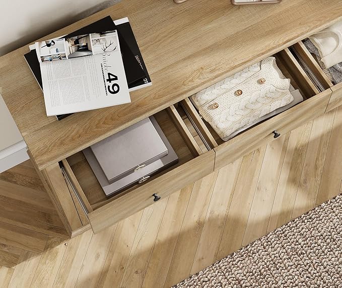 WAMPAT Farmhouse 7 Drawers Dresser - Image 8