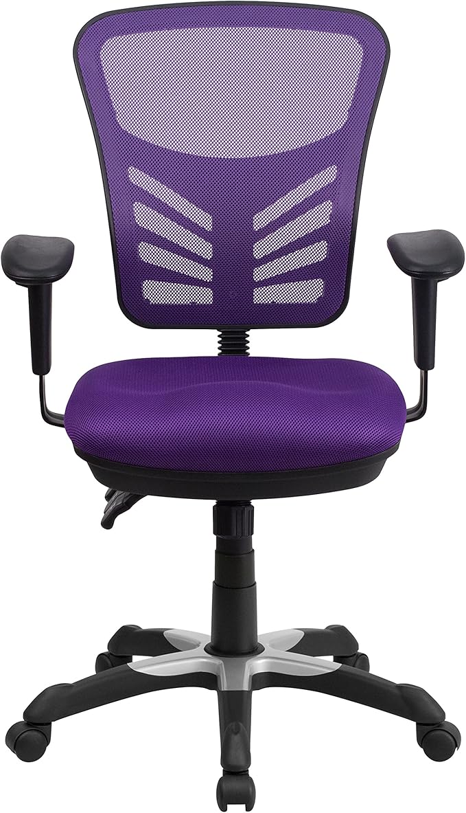 Flash Furniture Nicholas Mid-Back Swivel Office and Gaming Chair, Ergonomic - Image 7